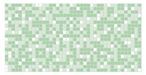 ПАНЕЛЬ ПВХ GRACE ПЛИТКА МОЗАИКА ЗЕЛЕНЫЕ УЗОРЫ 0,2ММ 1ШТ