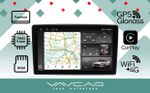 Магнитола для Citroen Jumper 2006-2014 - Vaycar VA14-2249-2K на Android 13, 8-ядер, 2K QLED, ТОП процессор, CarPlay,4G SIM-слот