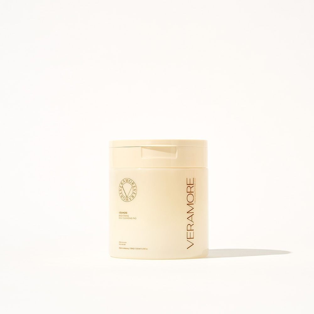 VERAMORE Brightening daily cleansing Очищающие диски для лица (пэды)