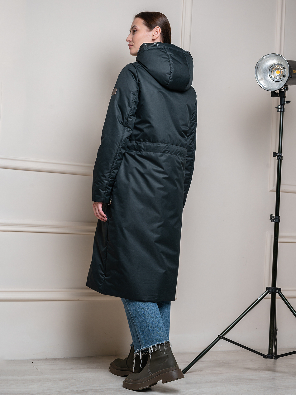 Пальто женское "Кэнди" черный