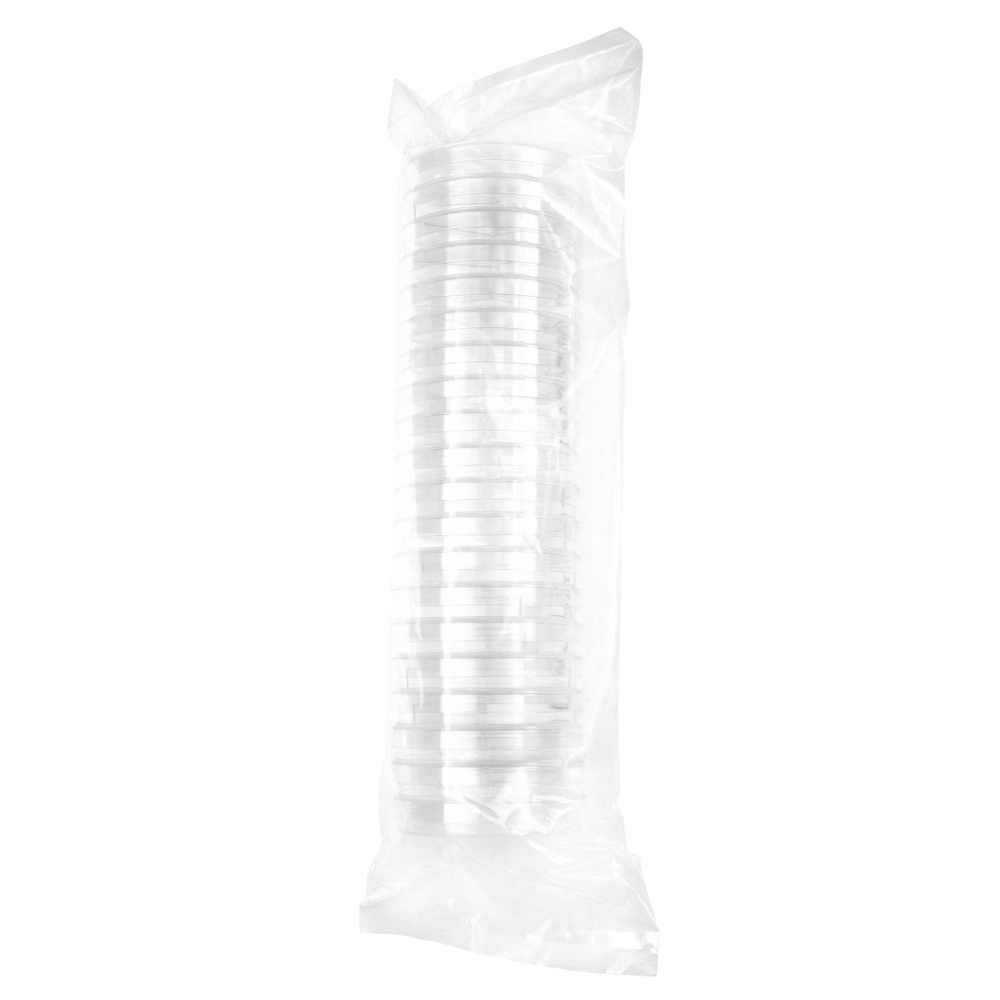 Чашка Петри полистирол, 90х15 мм, 20 шт., трехсекционная, стерильная, пластиковая