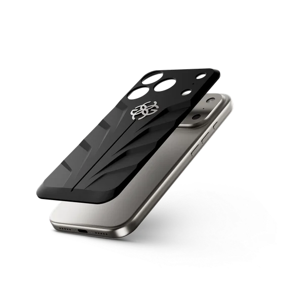 Чехол для iPhone 17 на магните - RSR17 - ONYX BLACK