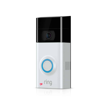 Беспроводной видеозвонок Ring Video Doorbell 2 для iOS/Android Satin Silver