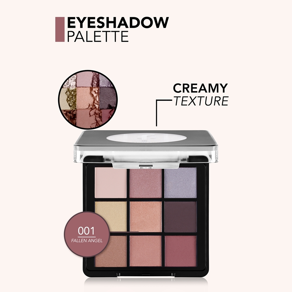 flormar Eyeshadow Palette - палитра теней для век, 9 g