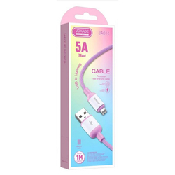 Кабель Jokade JA014 Lightning 5A фиолетовый 1 м