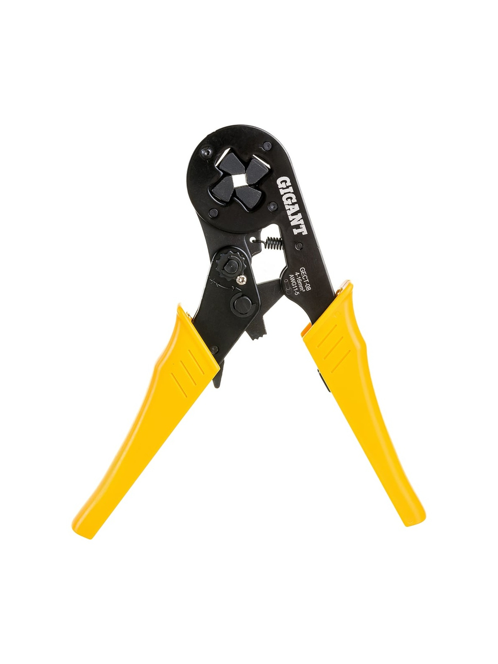 Квадратные пресс клещи Gigant 4-16 мм2 GECT-08
