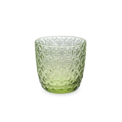 Стакан 310мл IVV Sixties ярко-зеленый, узор Брижит