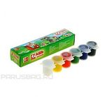 Гуашь 6 цветов по 15мл, Луч мини Zoo, 1250