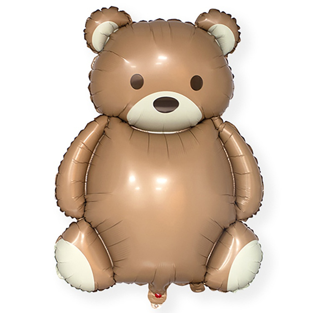 Шар Фольгированный Мишка милый (Коричневый)