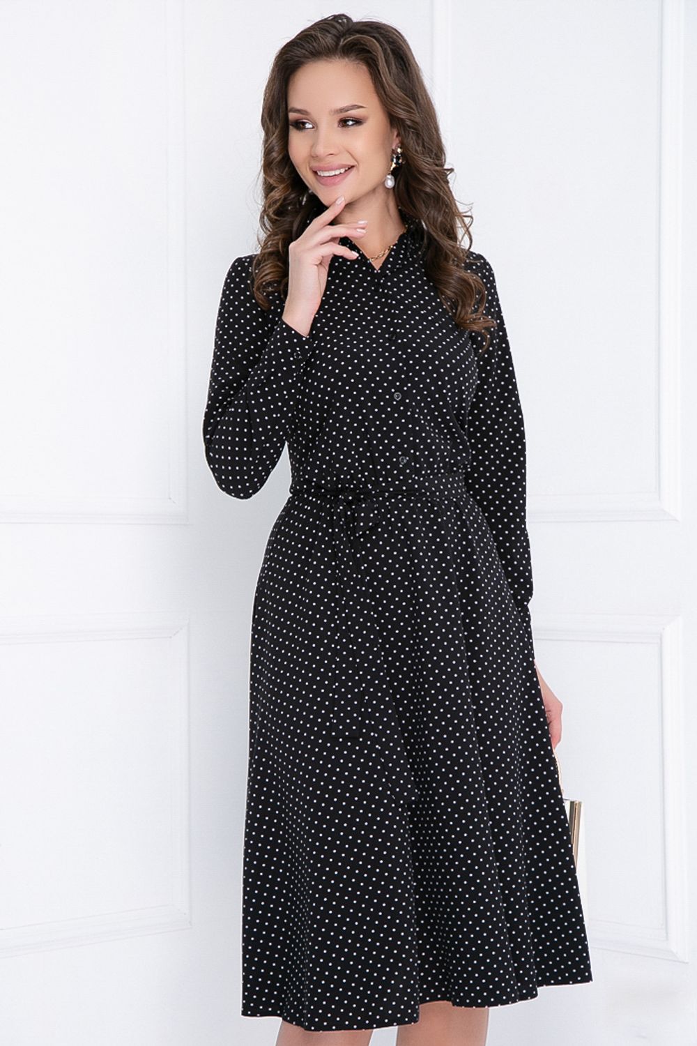 ПЛАТЬЕ ОЛАНА (БЛЭК) Bellovera (Акция)