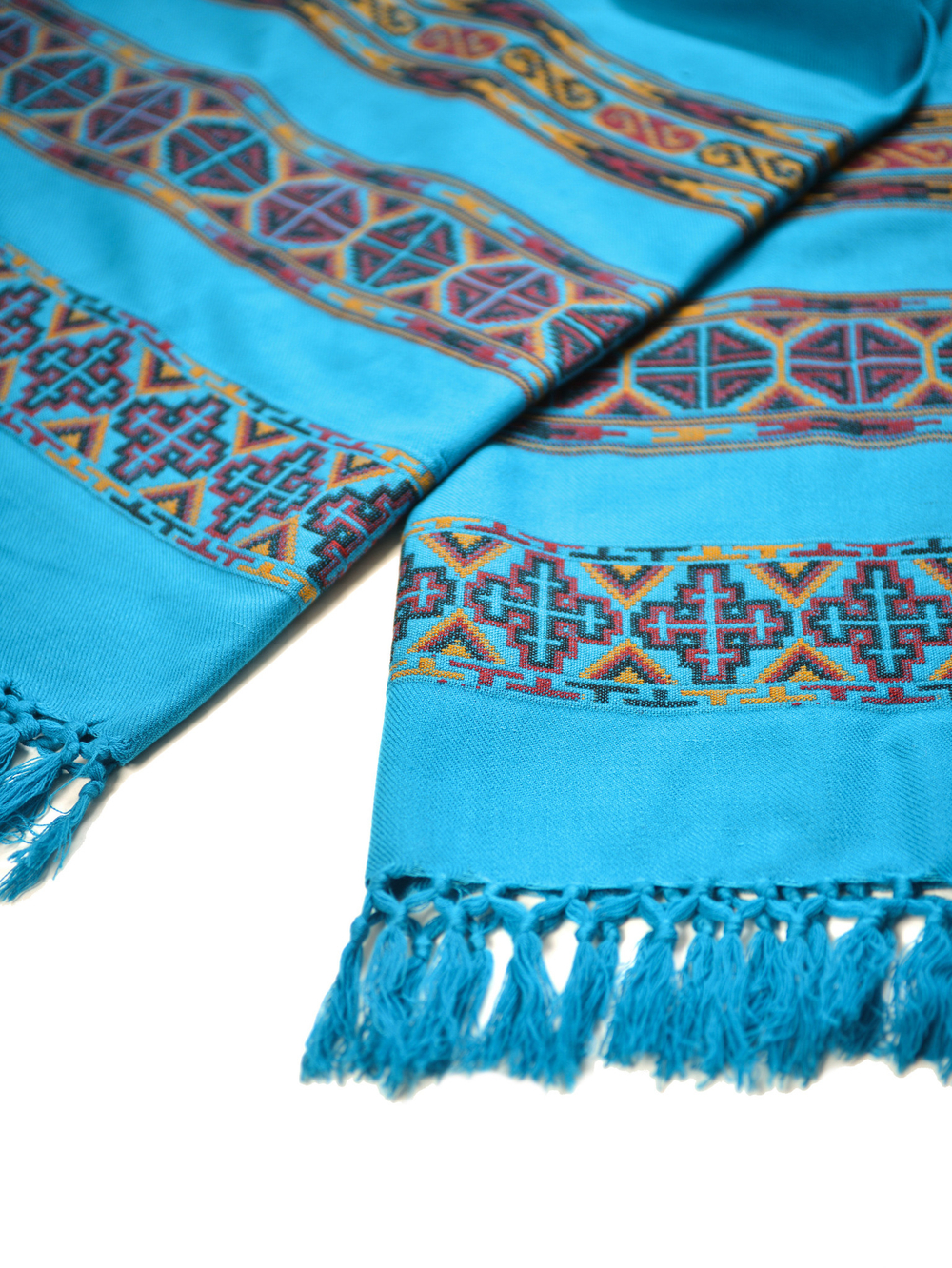 Шаль Куллу (голубой)