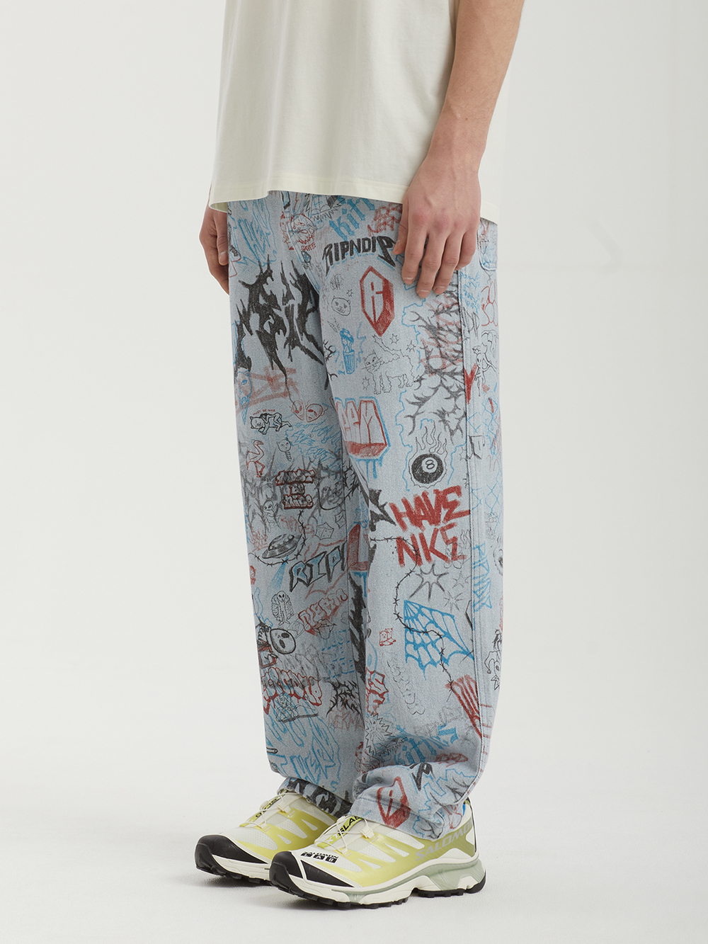 Мужские Джинсы Marker Wide