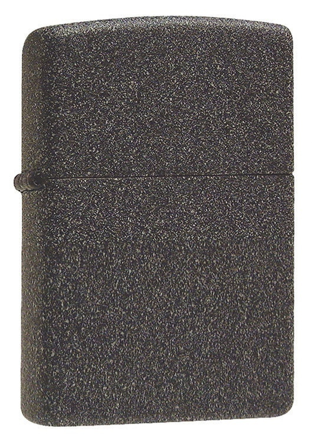 Зажигалка Zippo с покрытием Iron Stone, латунь/сталь, серая, матовая, 36x12x56 мм