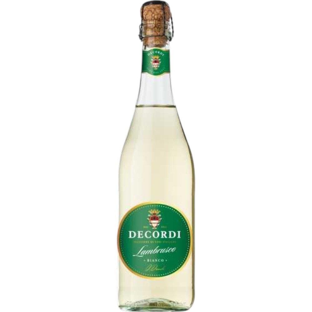 Игристое вино Decordi Lambrusco Emillia Bianco 0,75 л.