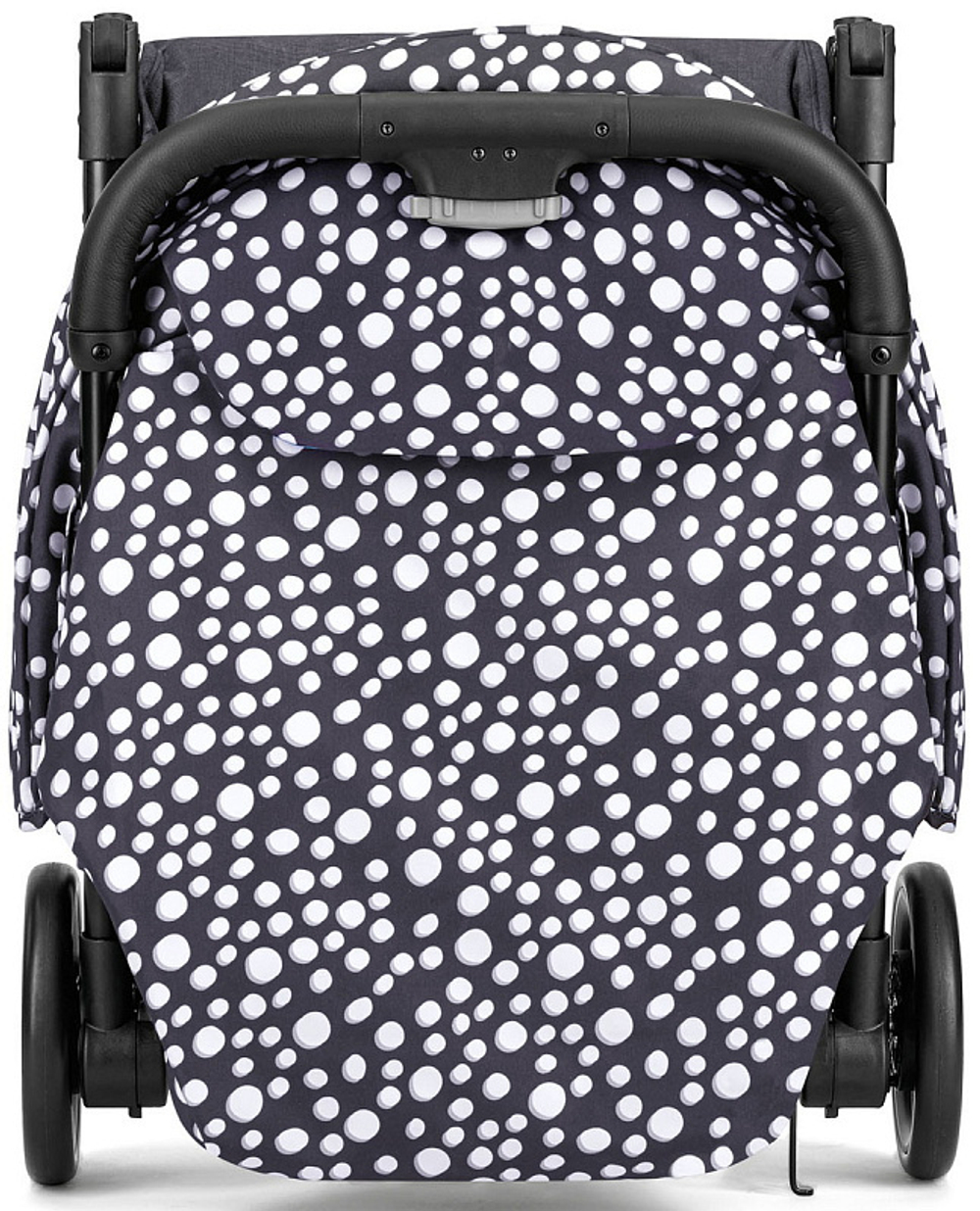 Детская прогулочная коляска Inglesina Quid 2 с накидкой для ног 2024 Polca Dot Black