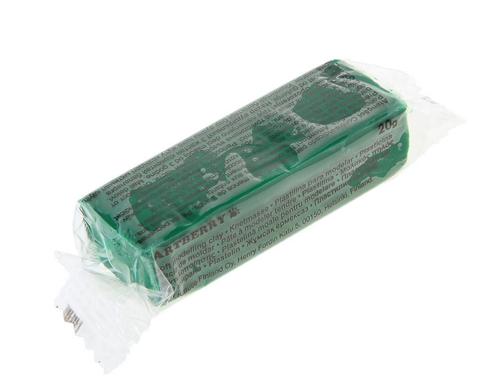 Пластилин мягкий "Artberry" светло-зеленый, 20 гр (ErichKrause) (Комплект 54шт.)