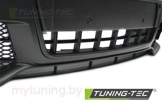 Передний бампер S-LINE BLACK для Audi A4 B7