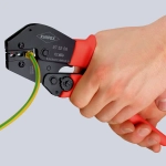 Клещи зажимные для опрессовки чернёные 250 мм Knipex 97 52 05