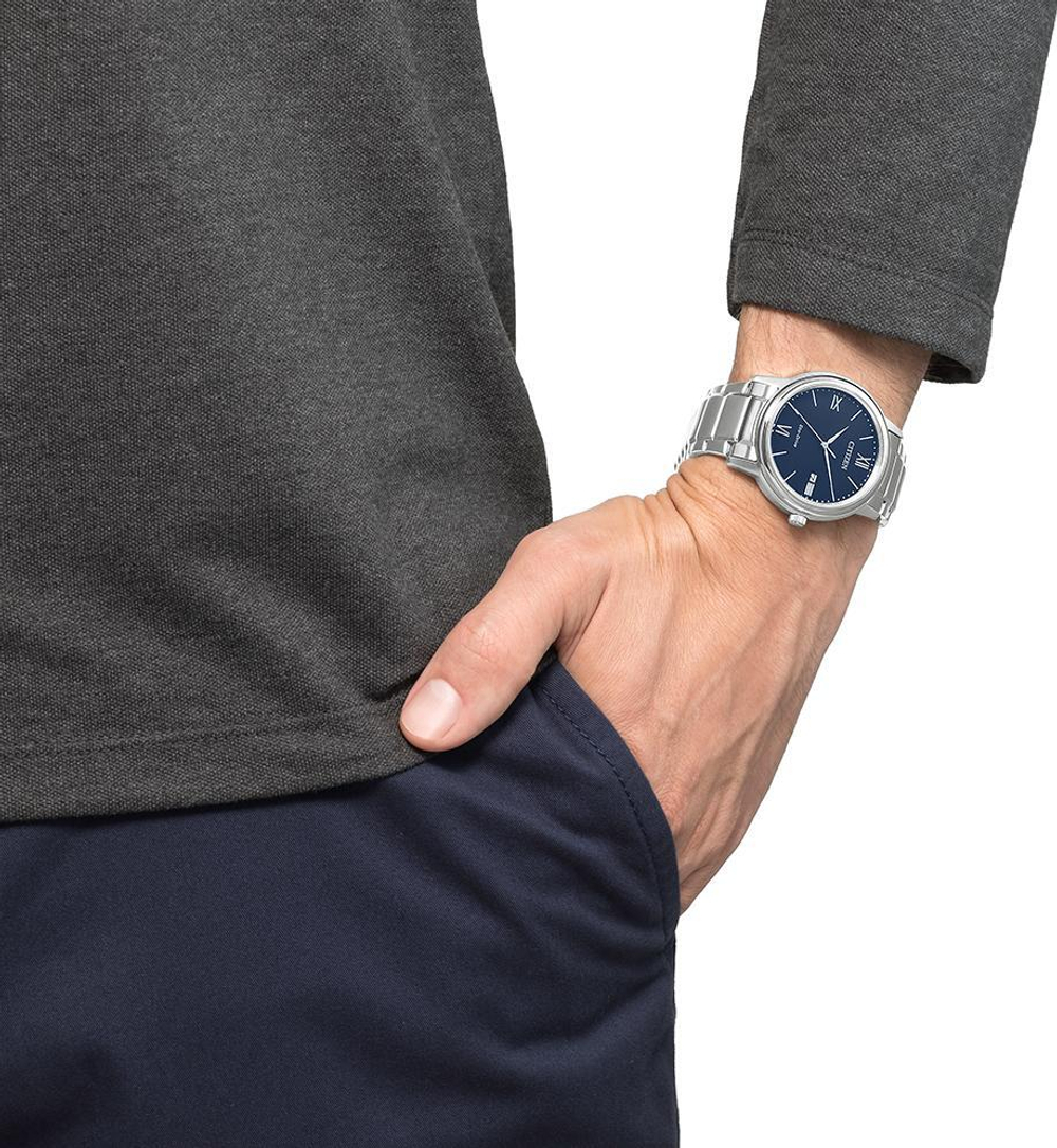Мужские японские наручные часы Citizen AW1670-82L