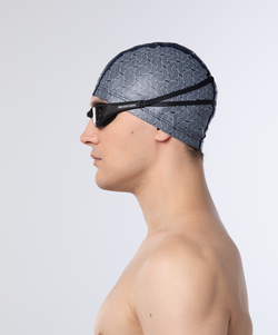 Шапочка для плавания EFFECT Blue, комбинированный