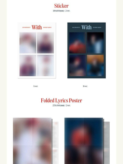 Альбом NAM WOO HYUN - With 4th Mini Album 2 Version SET