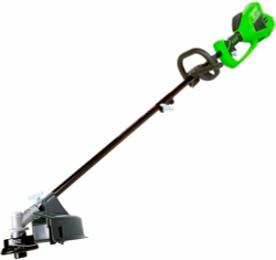 Триммер струнный аккумуляторный GREENWORKS GD40BC, 40В,35см, б/щ, с ножом, с 1АКБ 4Ач и ЗУ  (1301507UB)