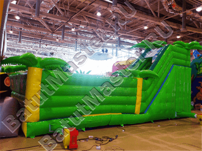 Надувной коммерческий батут "Джунгли"