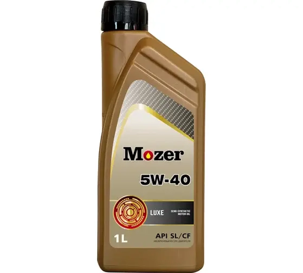 Масло Mozer Luxe 5W40 SL/CF A3/B3 (1л) п/синтетика