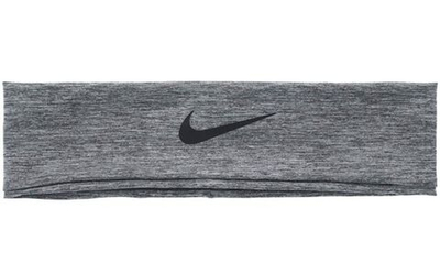 Резинка на голову Nike Dry Wide Headband - charcoal heater/black