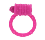 Розовое эрекционное кольцо Posh Silicone Vibro Rings
