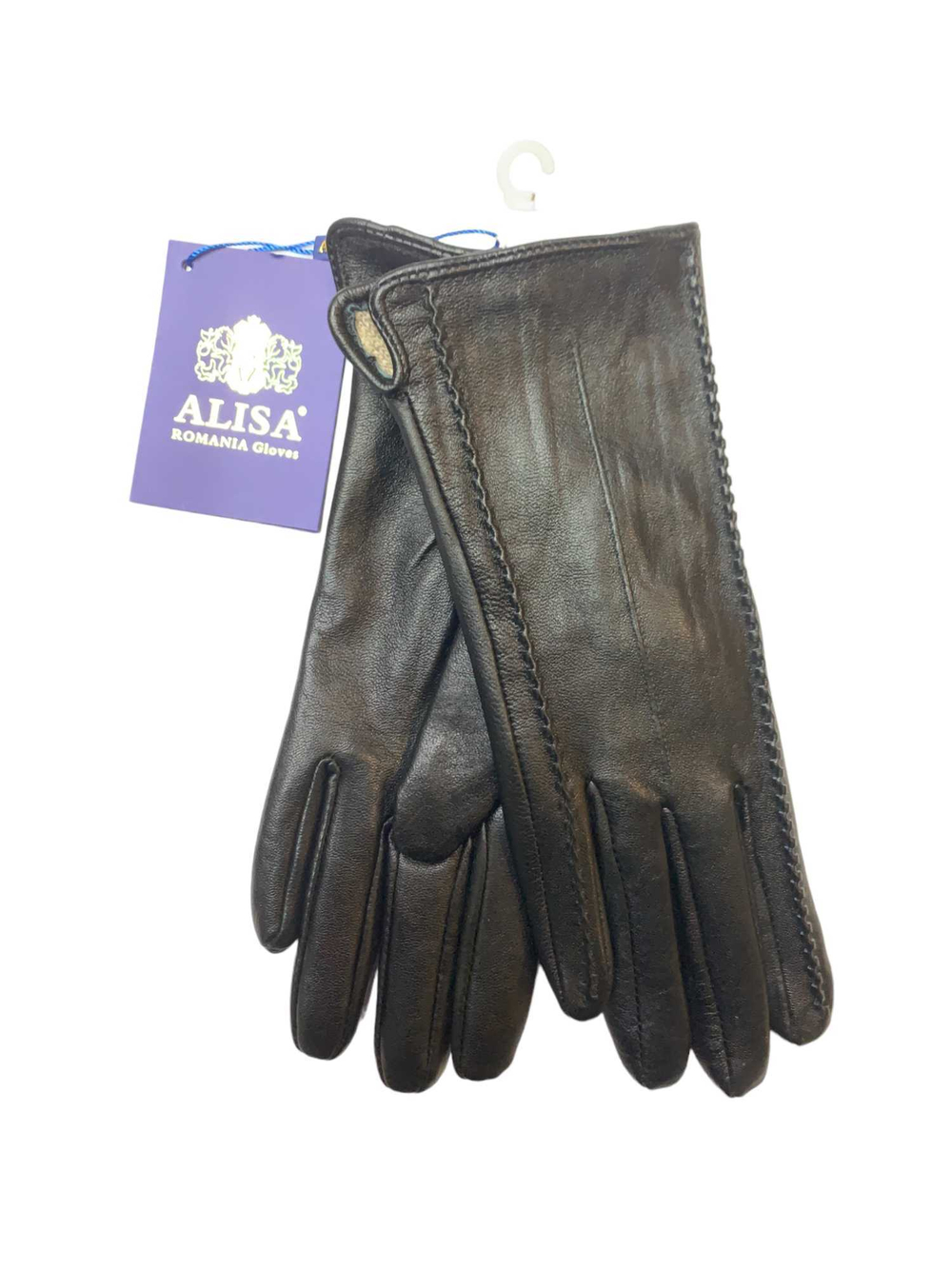 Перчатки. Женские. Материал верха: Кожаные. Подклад: Трикотаж-шерсть. 10 шт в упаковке.