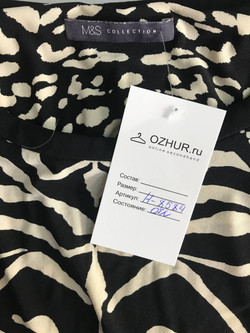 Платье Marks&Spencer практичное, маркировка 46, визуально на 52 размер