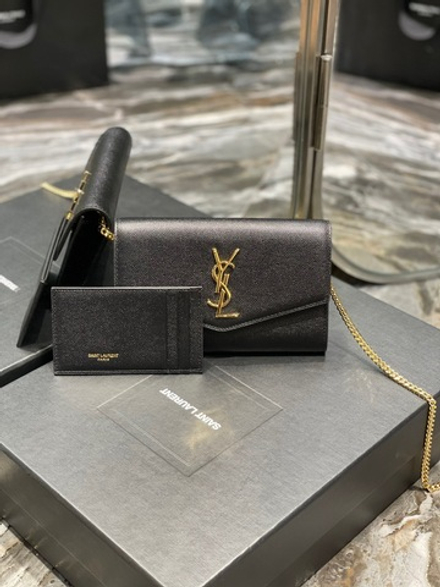 Saint Laurent Uptown Chain Wallet 19 cm