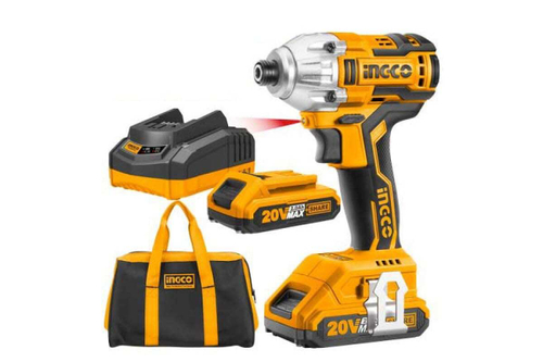 Аккумуляторный бесщеточный импульсный шуруповерт INGCO INDUSTRIAL CIRLI2002