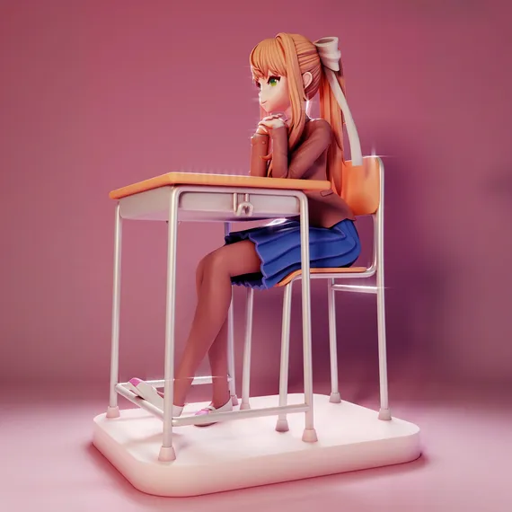 Monika - Doki Doki Literature Club