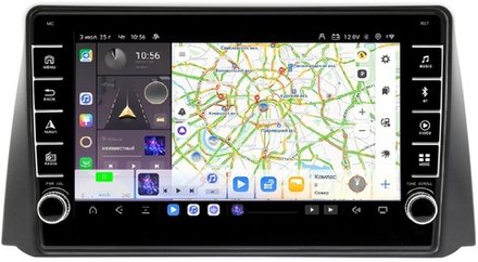 Магнитола для УАЗ Патриот, Пикап 2016-2023+ (любая комплектация) - Carmedia EW-9239 (кнопки и крутилки) Android 13, TS20, 6+128Гб, CarPlay, 4G SIM-слот