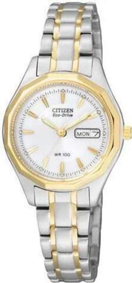 Женские японские наручные часы Citizen EW3144-51AE