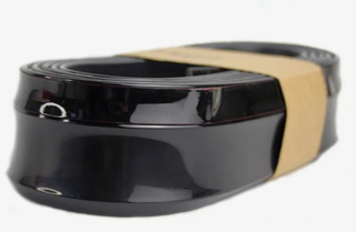 Губа переднего бампера 2500мм Черная глянец - SAMURAI - NTS-AUTO (GUBA-BLACK-GLOSSY)