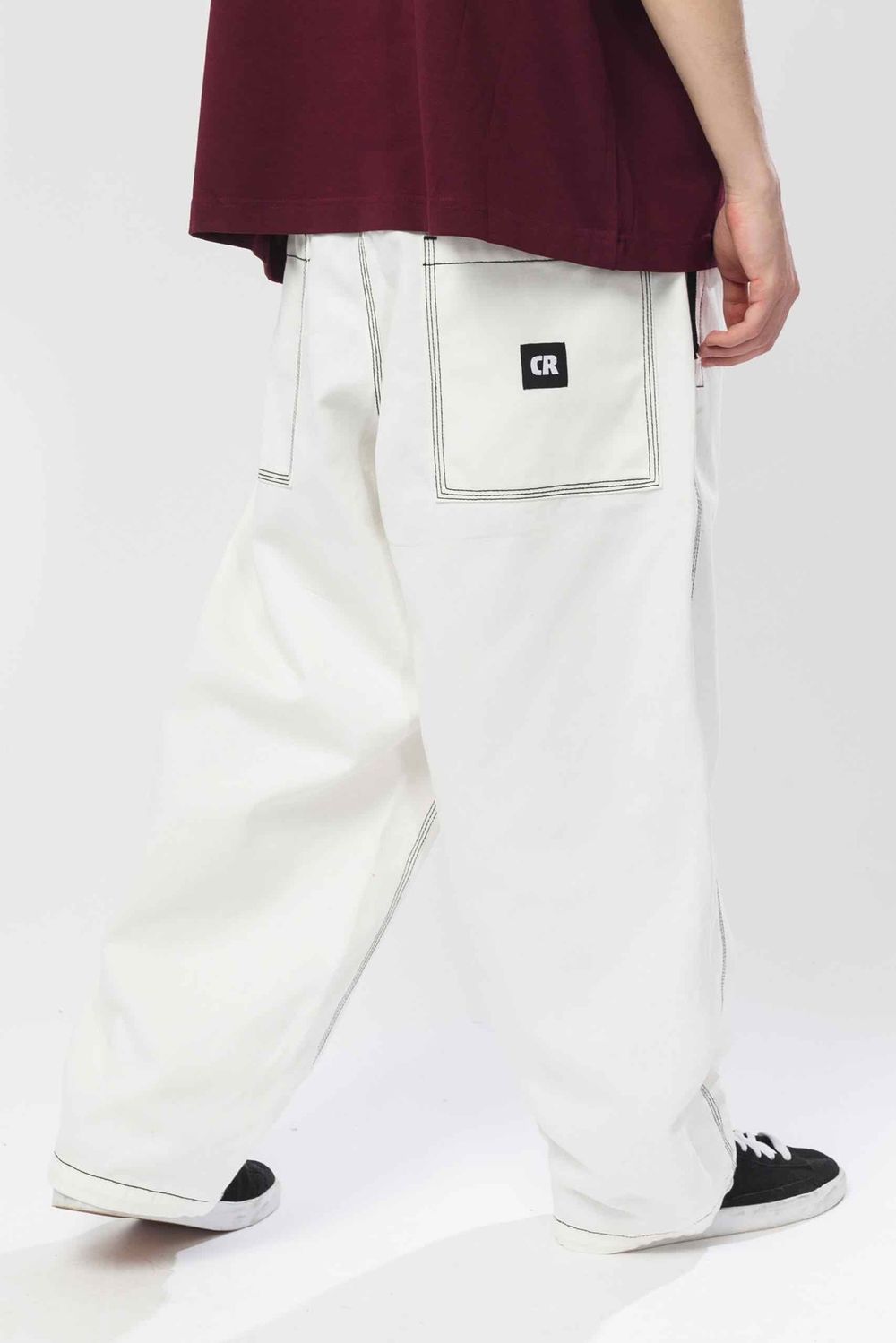 Джинсы Codered Real Baggy молочные