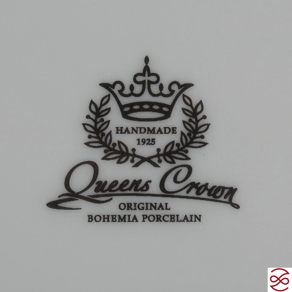 Блюдо квадратное Queen's Crown Лист Бежевый 34*29 см