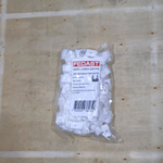 Крепеж-клипса для сантехнических труб для монтажных пистолетов (20 мм, белый, 100 шт/уп) FEDAST