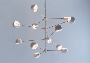 David Weeks Studio Tri Boi Chandelier No 418