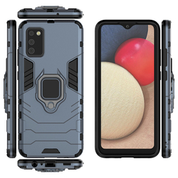 Противоударный чехол с кольцом Panther Case для Samsung Galaxy A02s