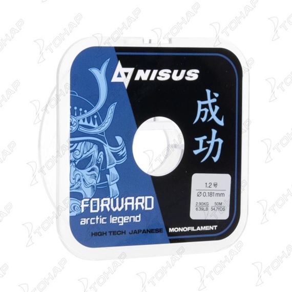 Леска FORWARD ARCTIC LEGEND 0,181mm/50m Nylon Transparent (N-FAG-0.181-50) Nisus
