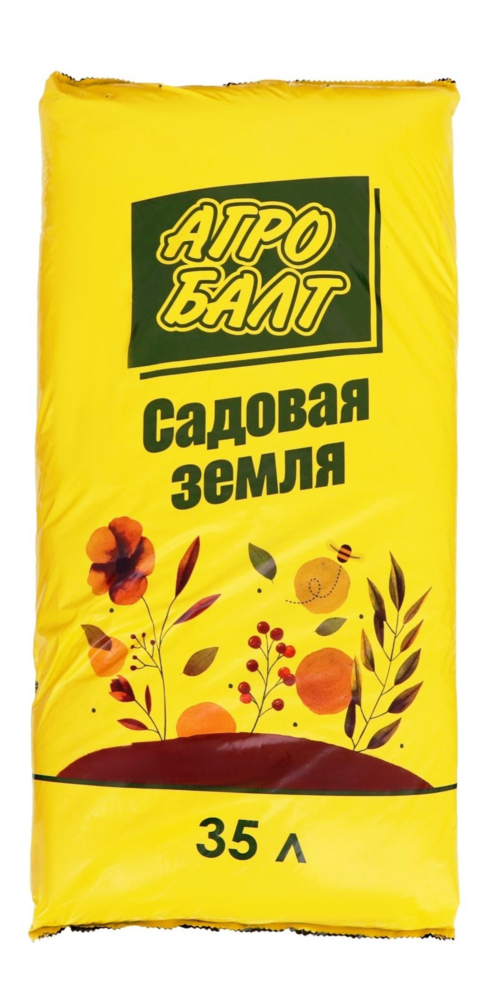 Грунт Агробалт садовая земля 35л