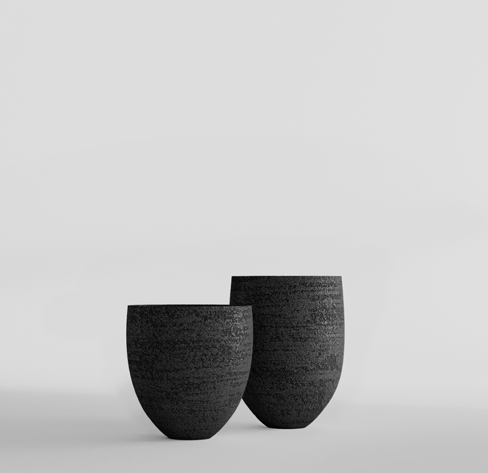 Кашпо, коллекция Surface, форма BARREL