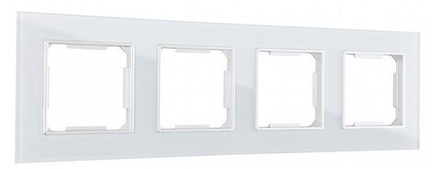 Рамка на 4 поста Arte Milano am-503.02 503.02-4.white