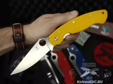 Складной нож Steelclaw Боец-3, желтая рукоять  G10 - сталь D2