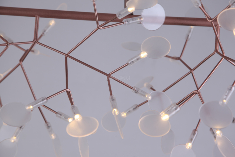 Pendant design lamp  Heracleum II by Moooi (Brass,  D50 cm)