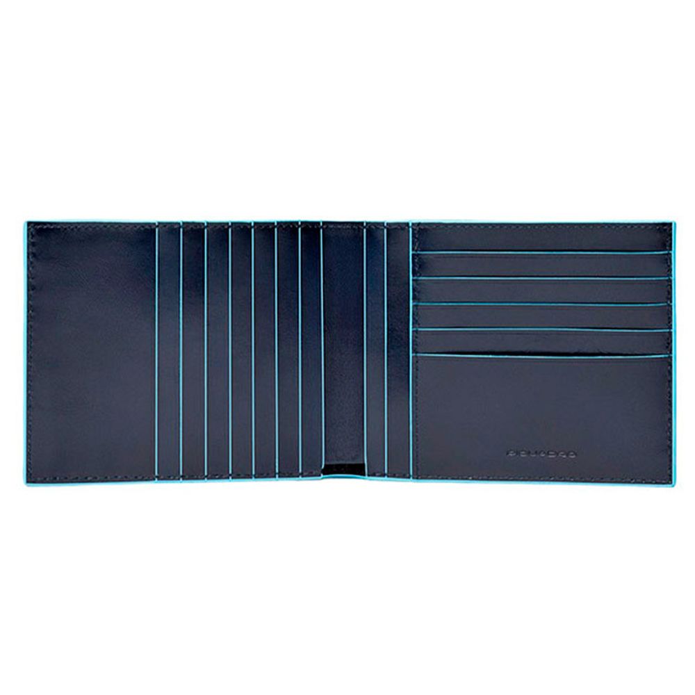 Кошелек мужской Piquadro Blue Square синий кожа (PU1241B2R/BLU2) 2